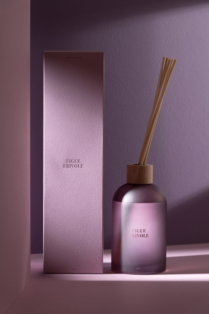 2 Set Accords Essentiels Figue Frivole Diffuser + Candle