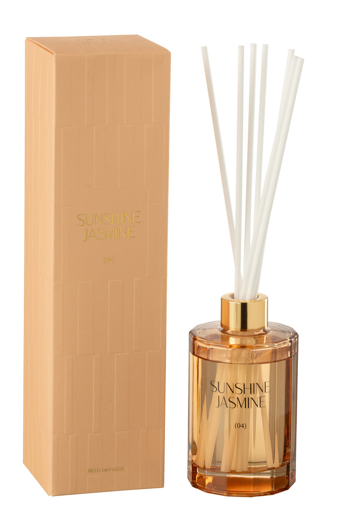 2 Set Scented Sunshine Jasmine - Candle + Oil