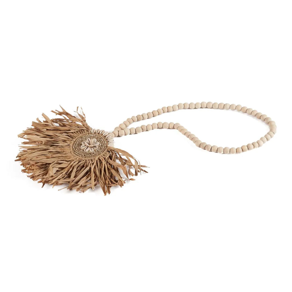 Die Raffia Tajoe Quaste - Natur