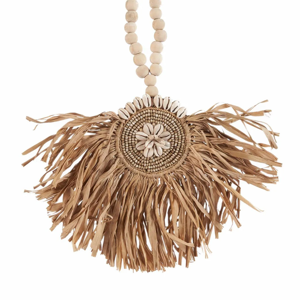 Die Raffia Tajoe Quaste - Natur