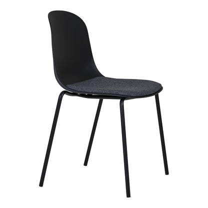 MADALENA DINING CHAIR ZWART (SET VAN 2)