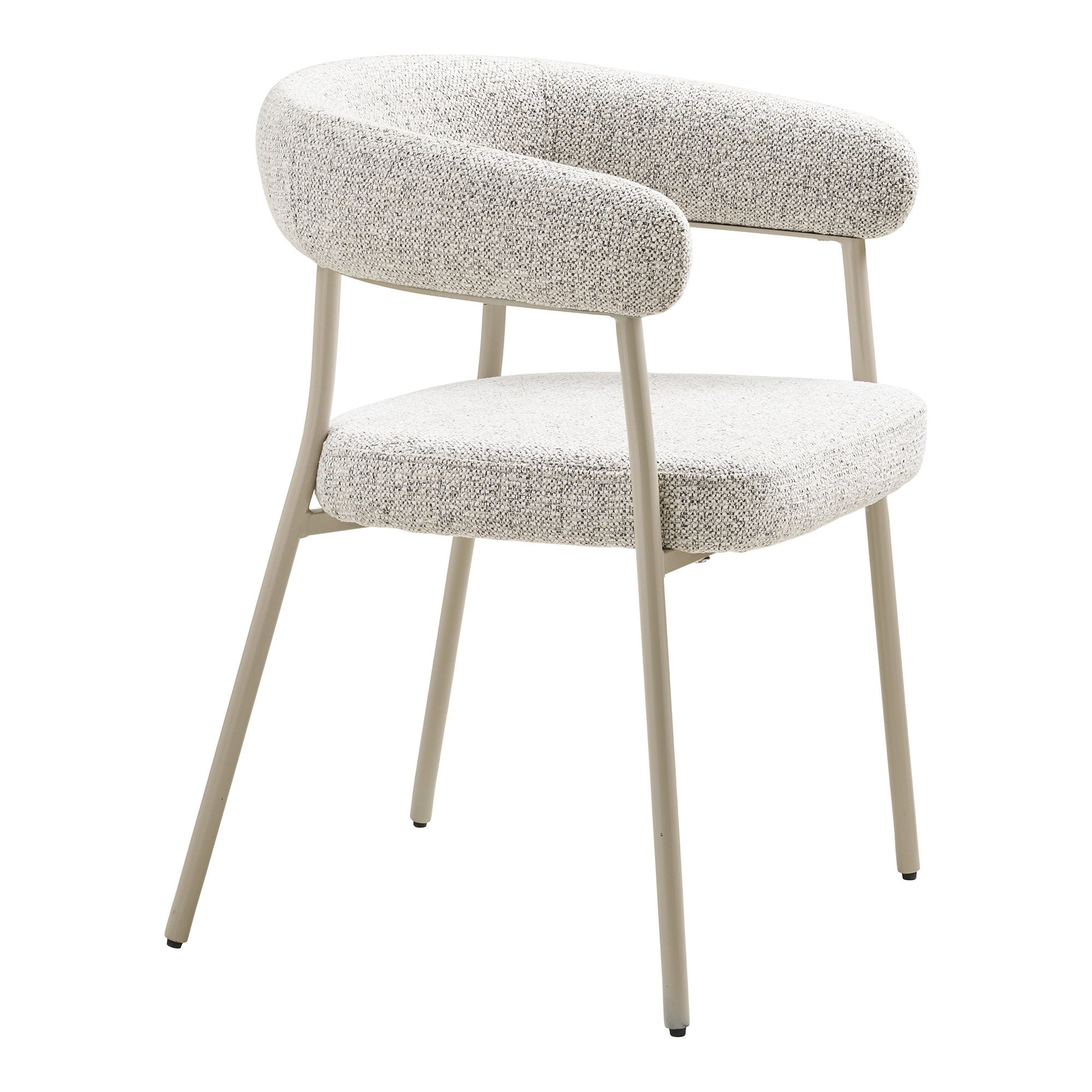 Trivio Dining Chair - Dining Chair, sand, grey legs HN1284 (set of 2)