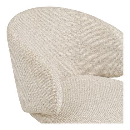 FULHAM DINING CHAIR DRAAIBAAR ZAND | ZANDKLEURIGE POTEN (SET VAN 2)