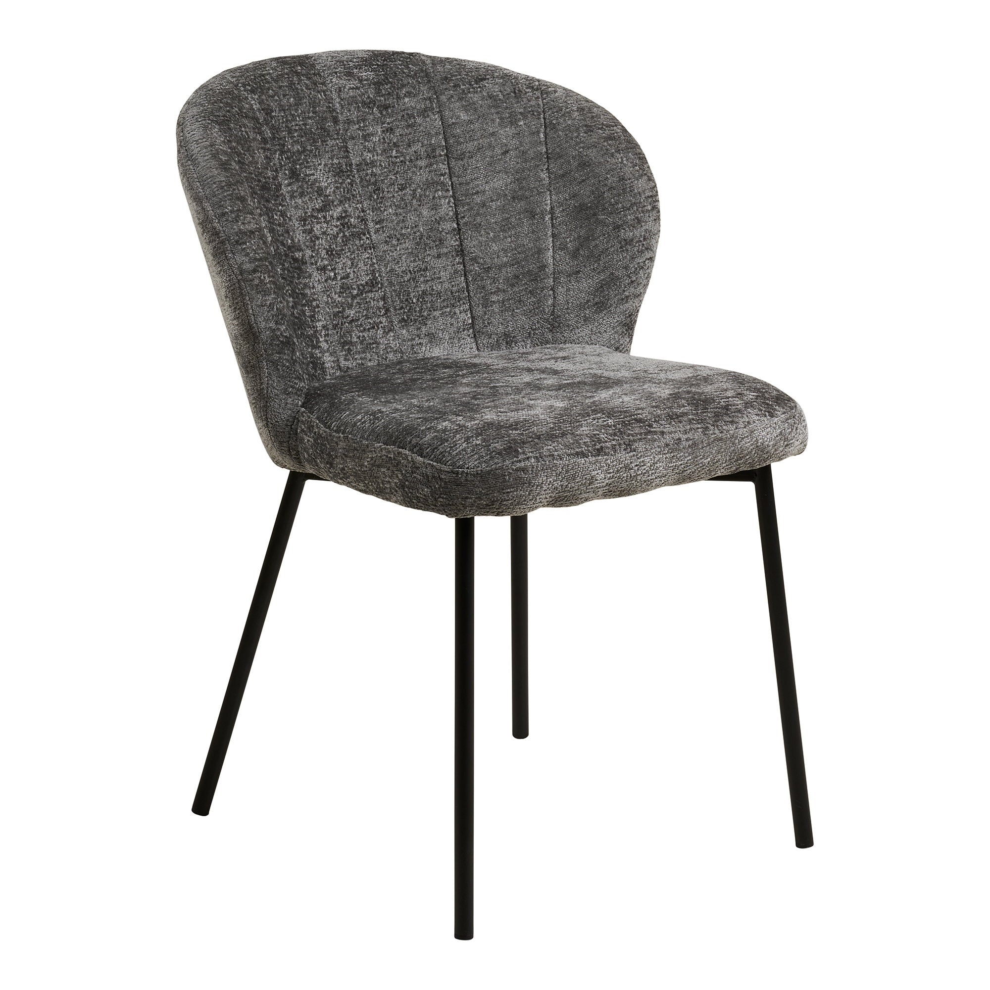 ROANNE ESSSTUHL GRAU | SCHWARZE BEINE (2ER-SET)
