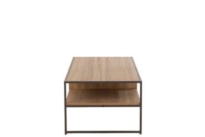 Tv Table 1 Drawer Wood/Metal Natural