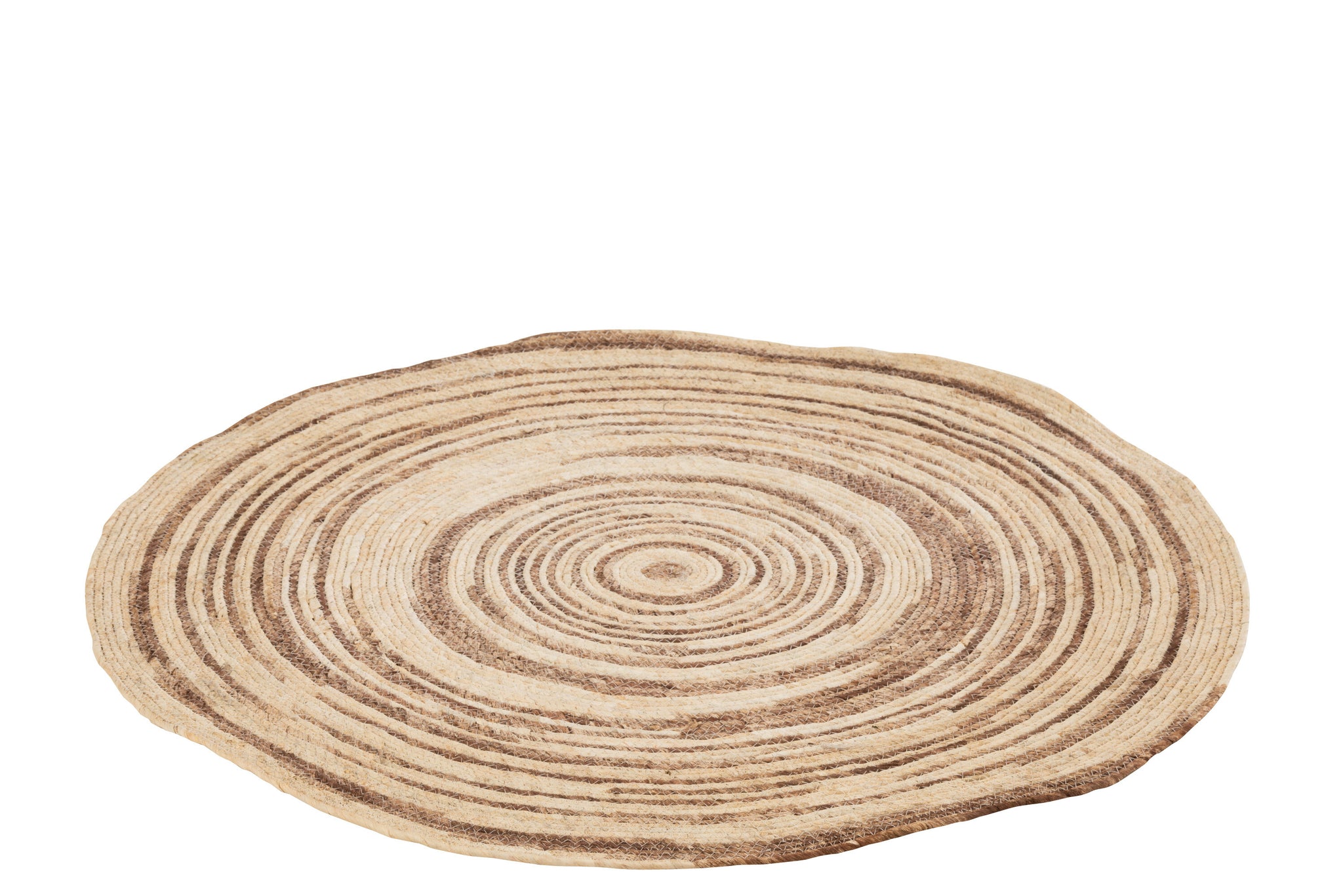 Rug Round Maïs Beige/Brown