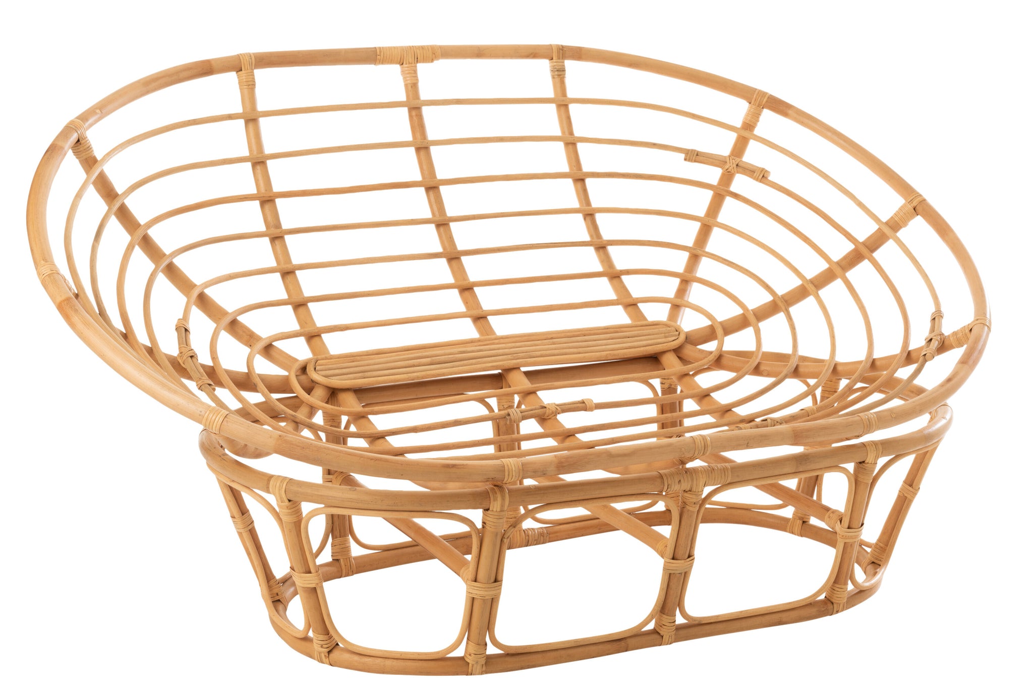 Seat Roni With Cushion Rattan Natural/White