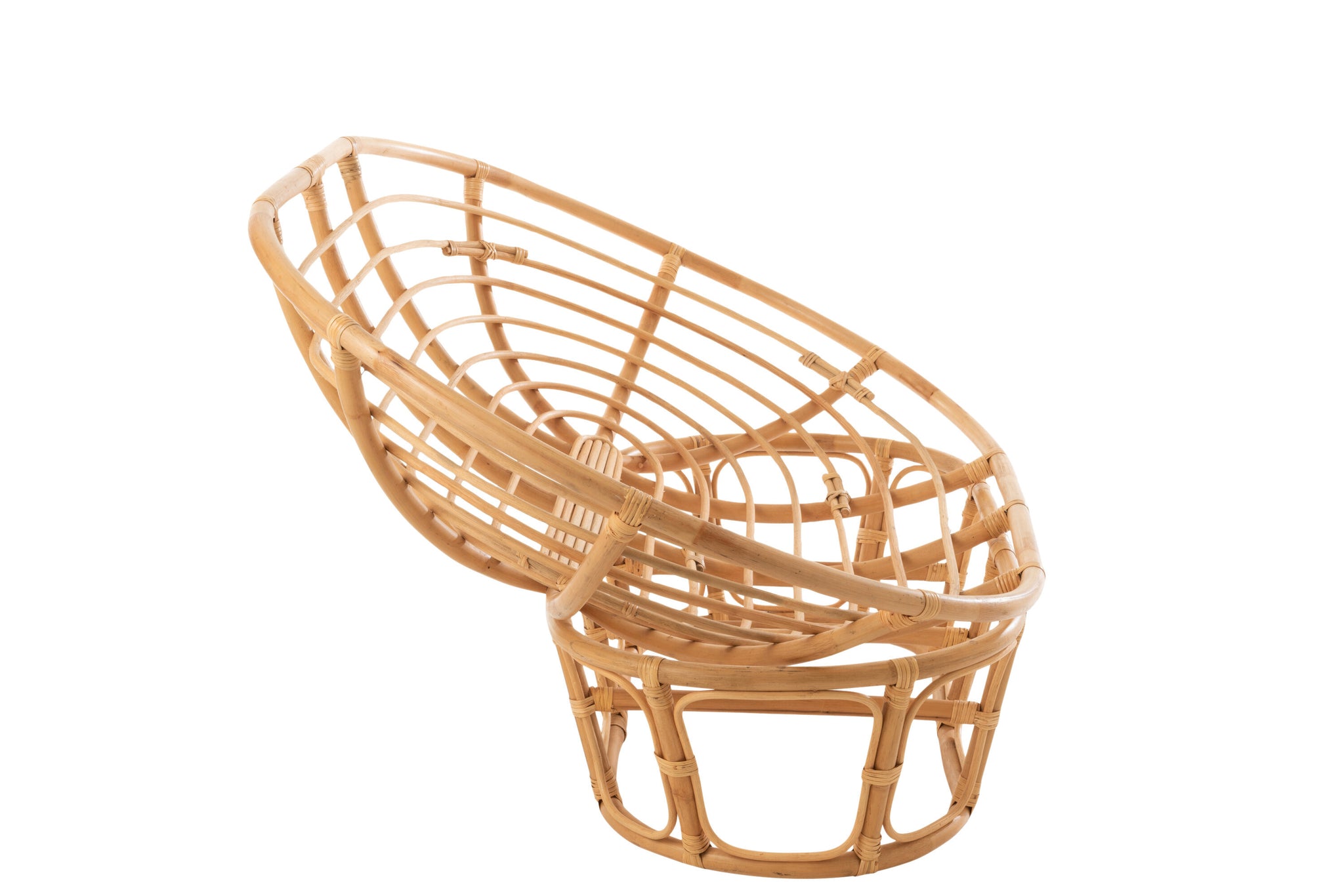 Seat Roni With Cushion Rattan Natural/White