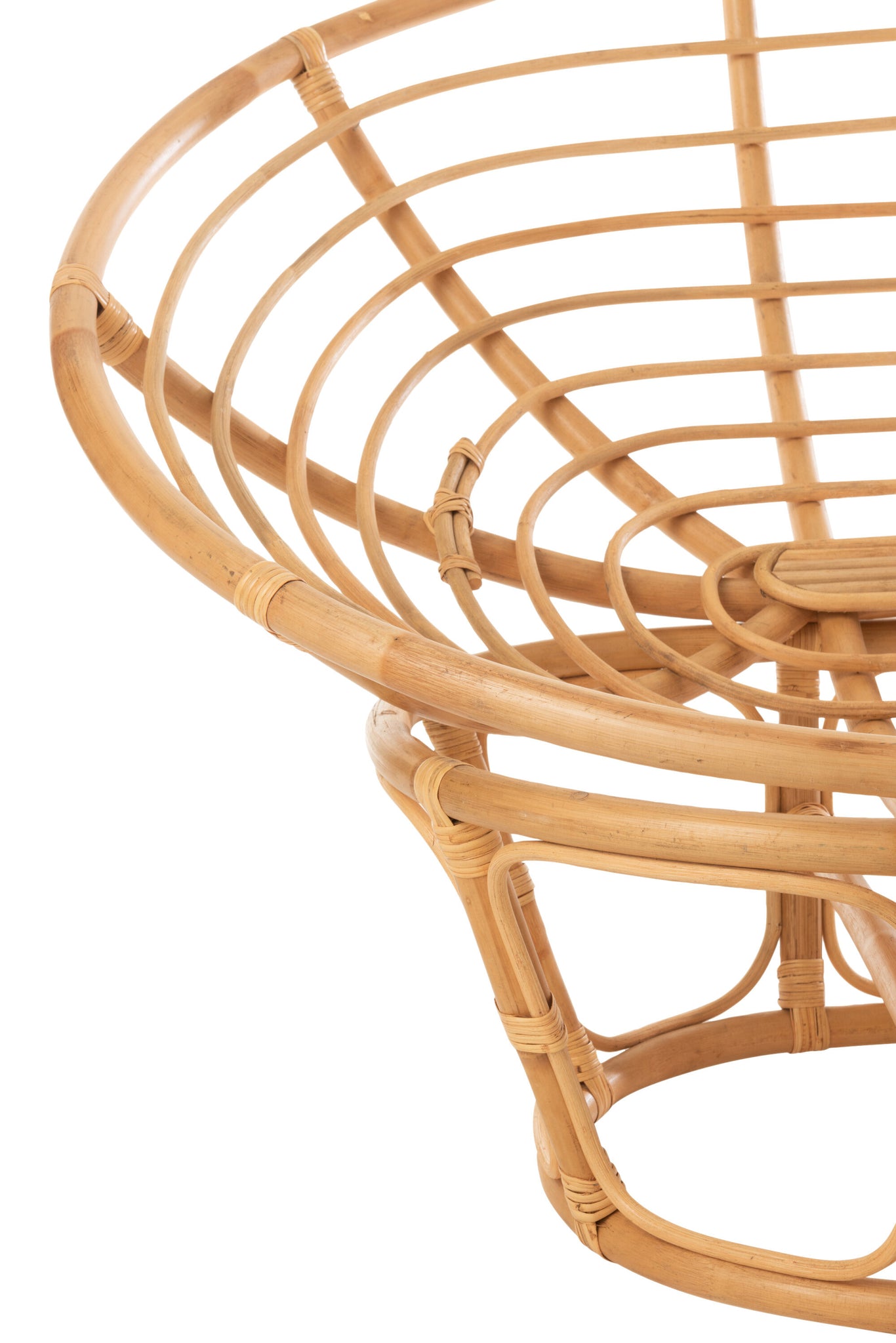 Seat Roni With Cushion Rattan Natural/White