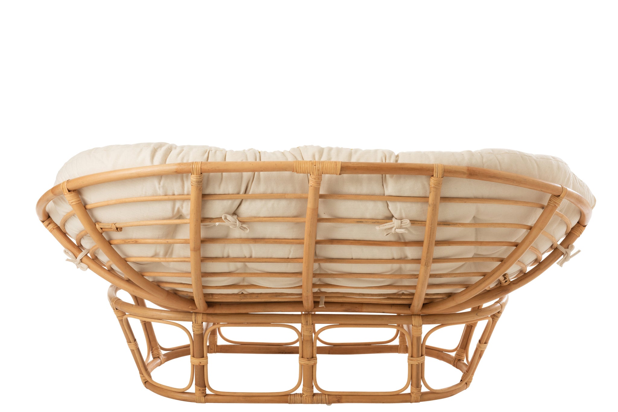 Seat Roni With Cushion Rattan Natural/White