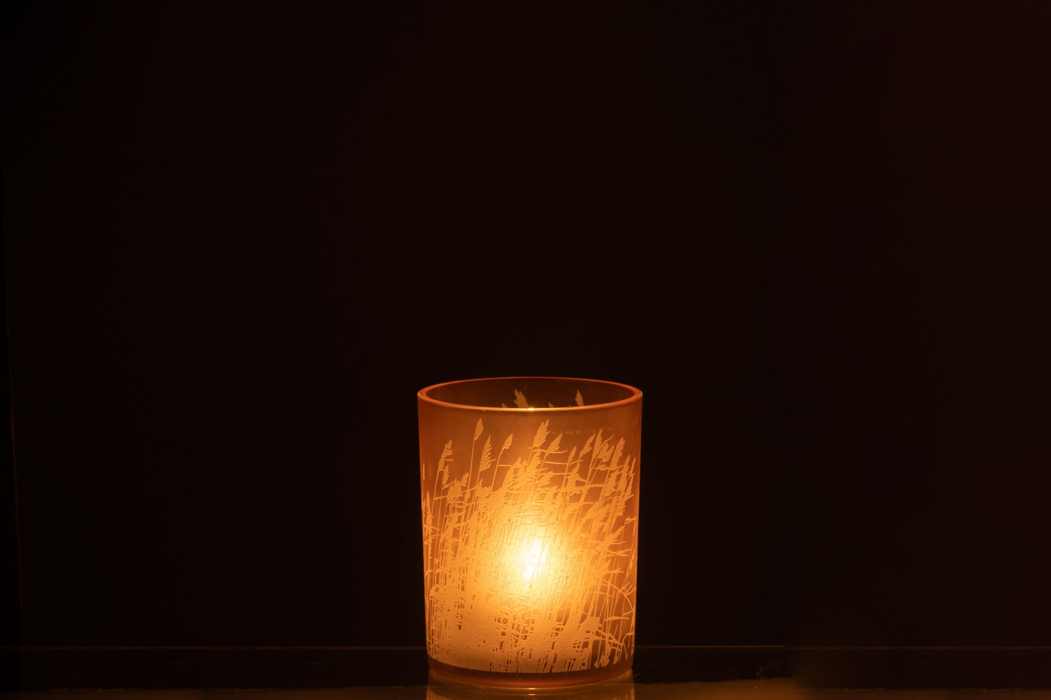 Hurricane Grass Glass Beige Medium