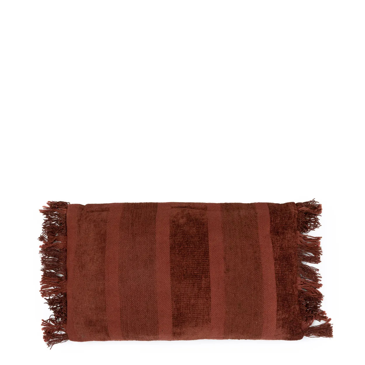 Kissenbezug „The Oh My Gee“ – Burgunderroter Samt – 30 x 50