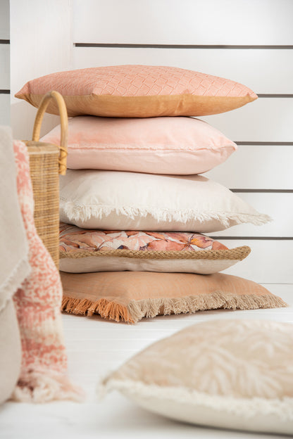 Gartenkissen aus Polyester, beige/grün