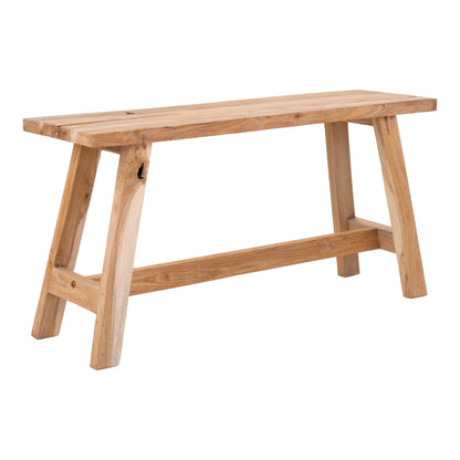 Barcelona Bench - Bank, Teak, Natur 90x25x45 cm