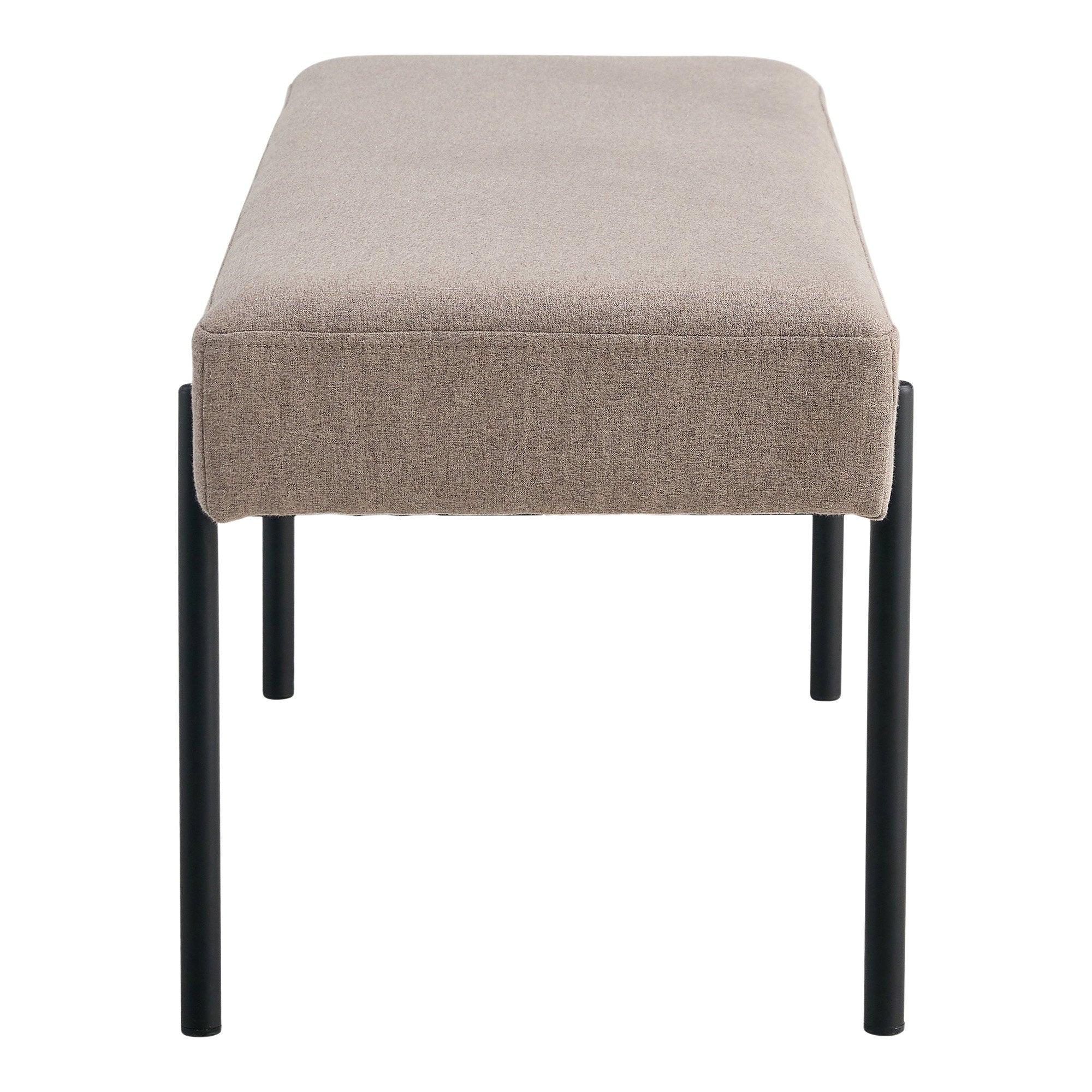 Swindon bank – steen, zwarte poten, 100x36x42,5 cm, HN1231