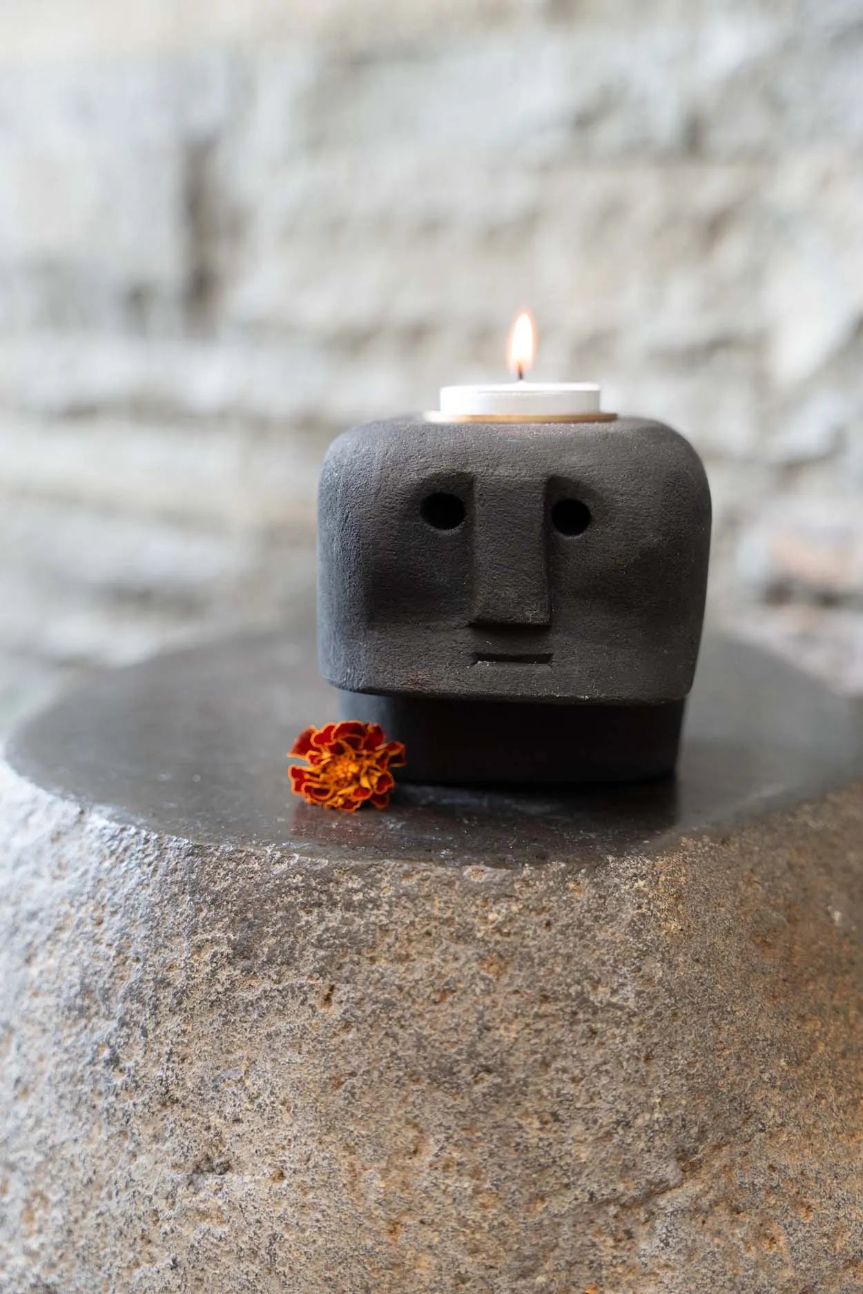 Der Sumba Stone #27 Kerzenhalter
