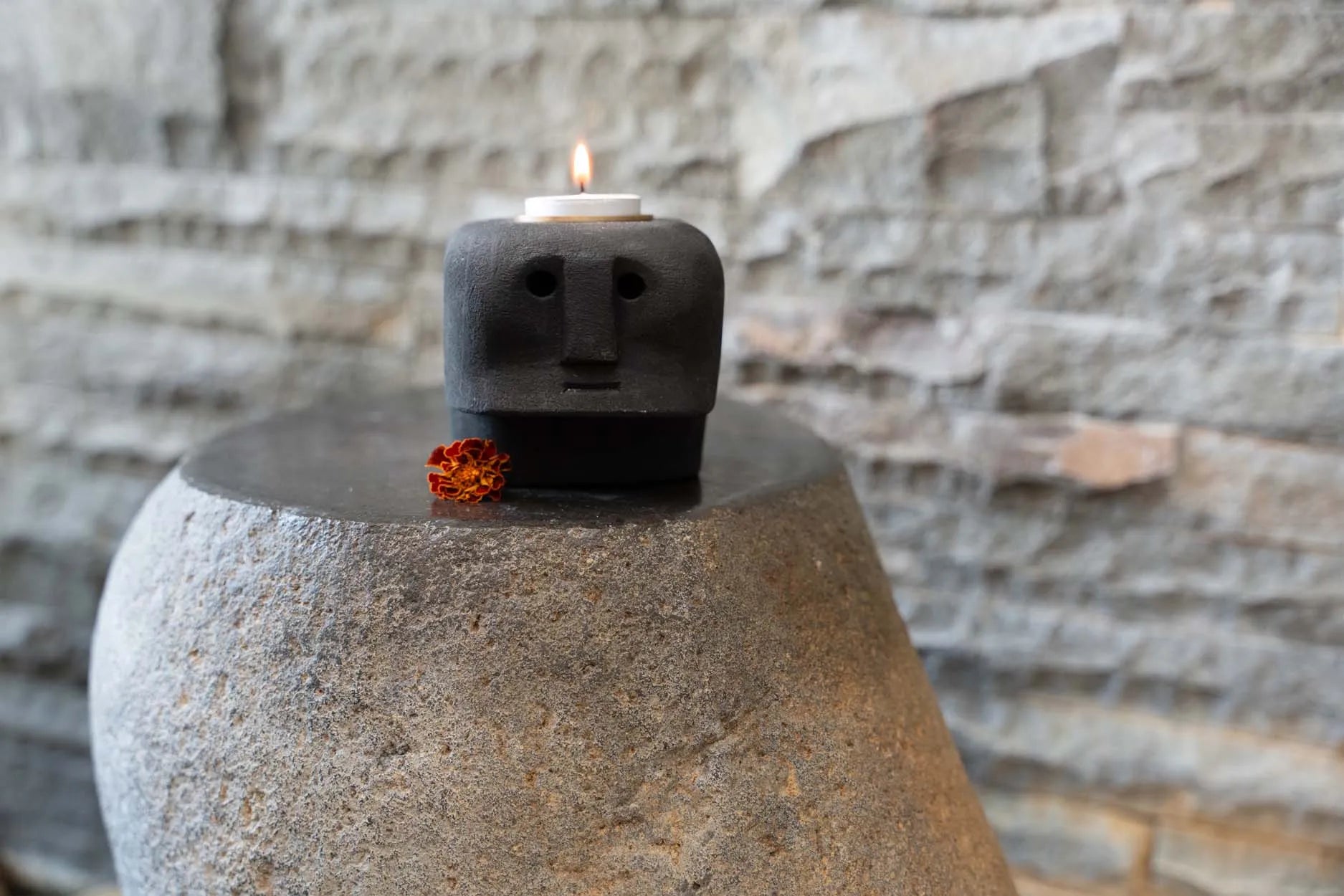 Der Sumba Stone #27 Kerzenhalter