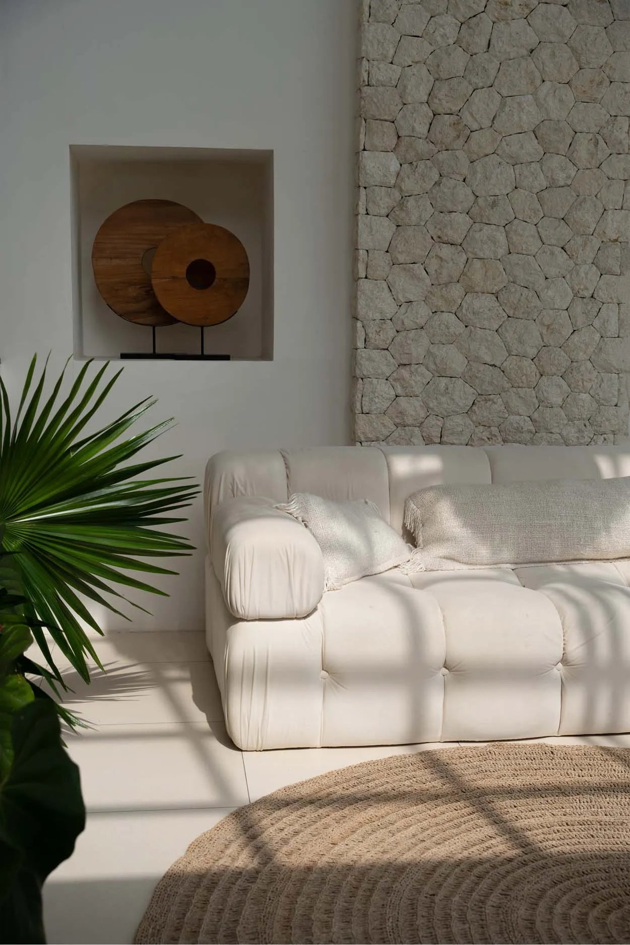 Kissenbezug „Oh My Gee“ – Creme – 40 x 40