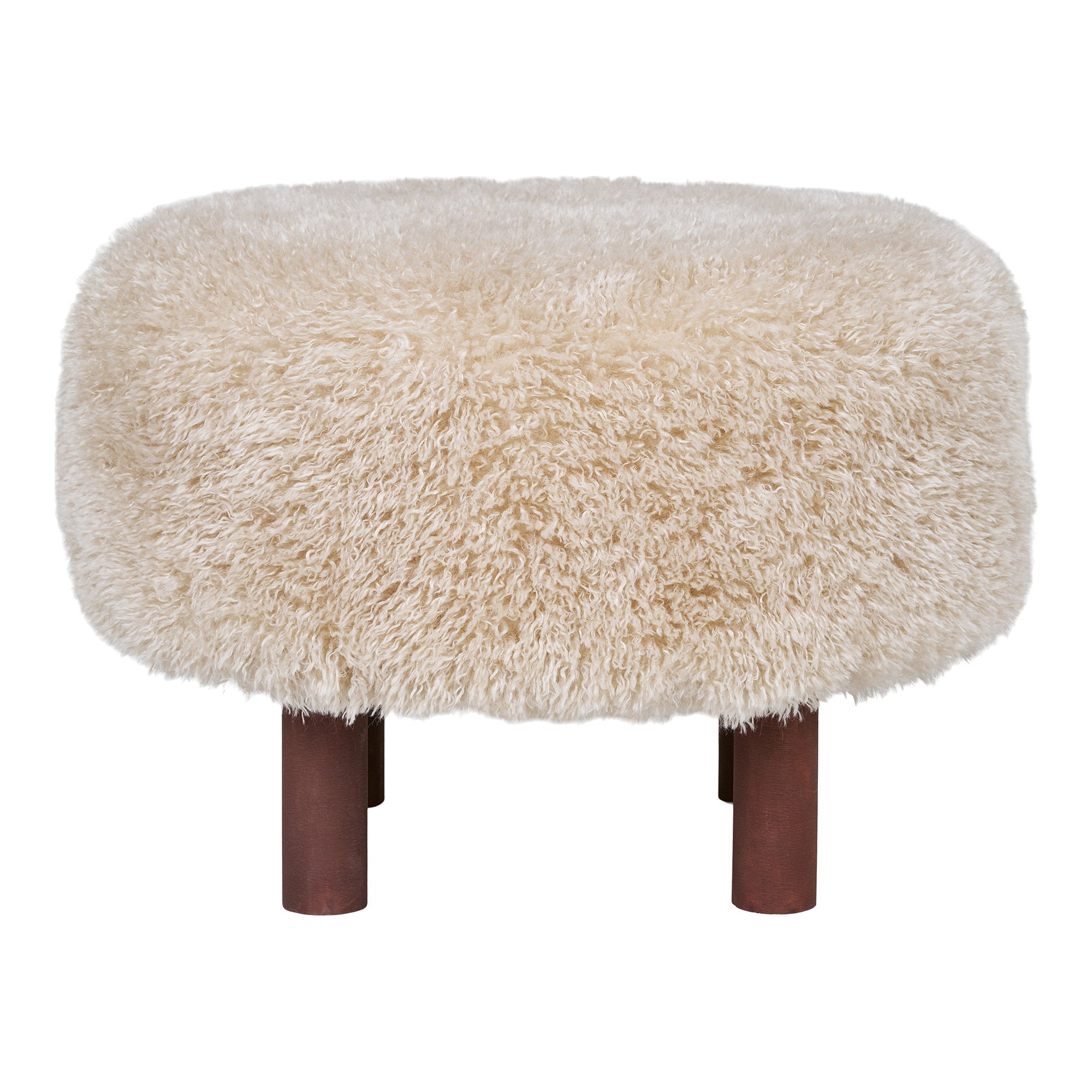 Inverness Pouf - Pouf, hellbraun ø50x36 cm, HN1260