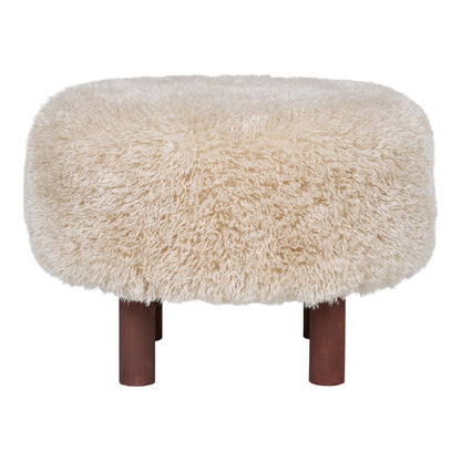 Inverness Pouf - Pouf, hellbraun ø50x36 cm, HN1260