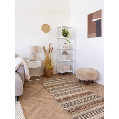 Inverness Pouf - Pouf, hellbraun ø50x36 cm, HN1260