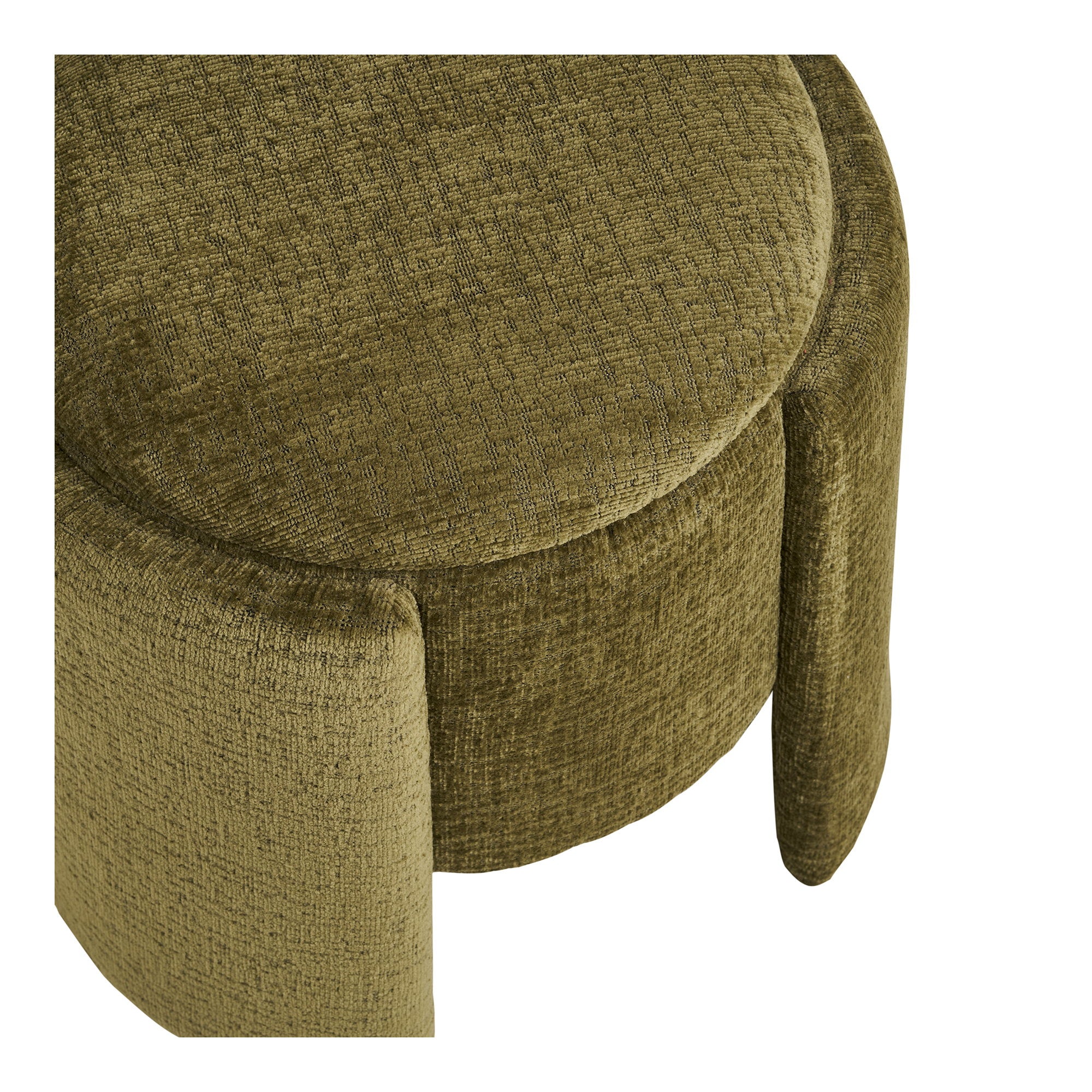 Walsdorf Pouf - Pouf, green ø42x43,5 cm, HN1315