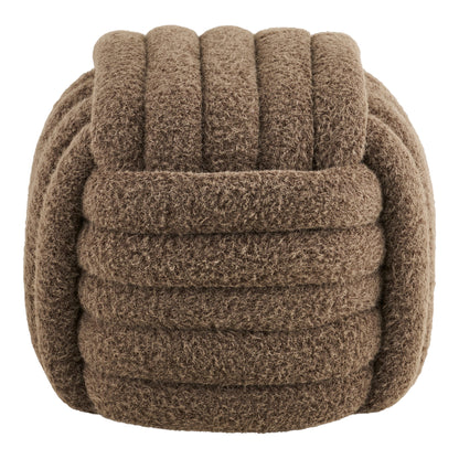Napier Pouf - Hocker, braun 48x48x43 cm, HN1294