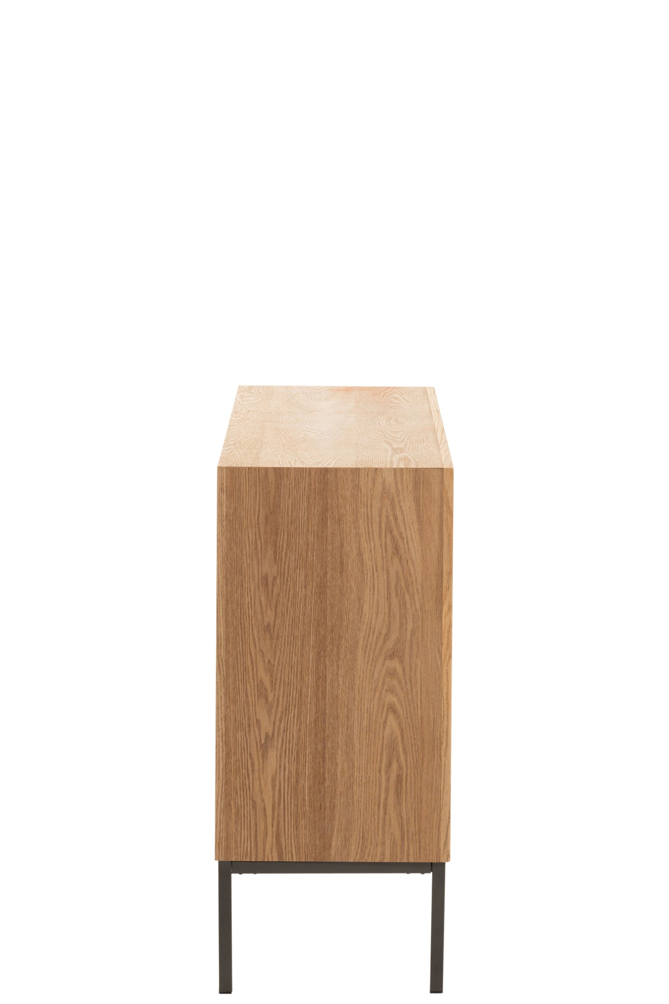 Cupboard On Legs 2 Doors Wood/Metal Natural