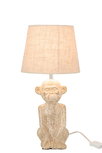 Lamp Ape Cem/Tex Beige/Beige