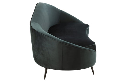Sofa Elisabeth Textil/Metall Grün