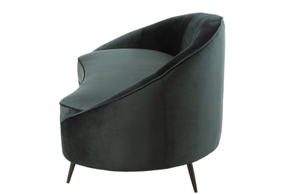 Sofa Elisabeth Textil/Metall Grün