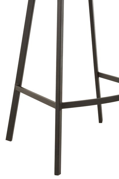 Barstool Olivier Textile/Metal Beige