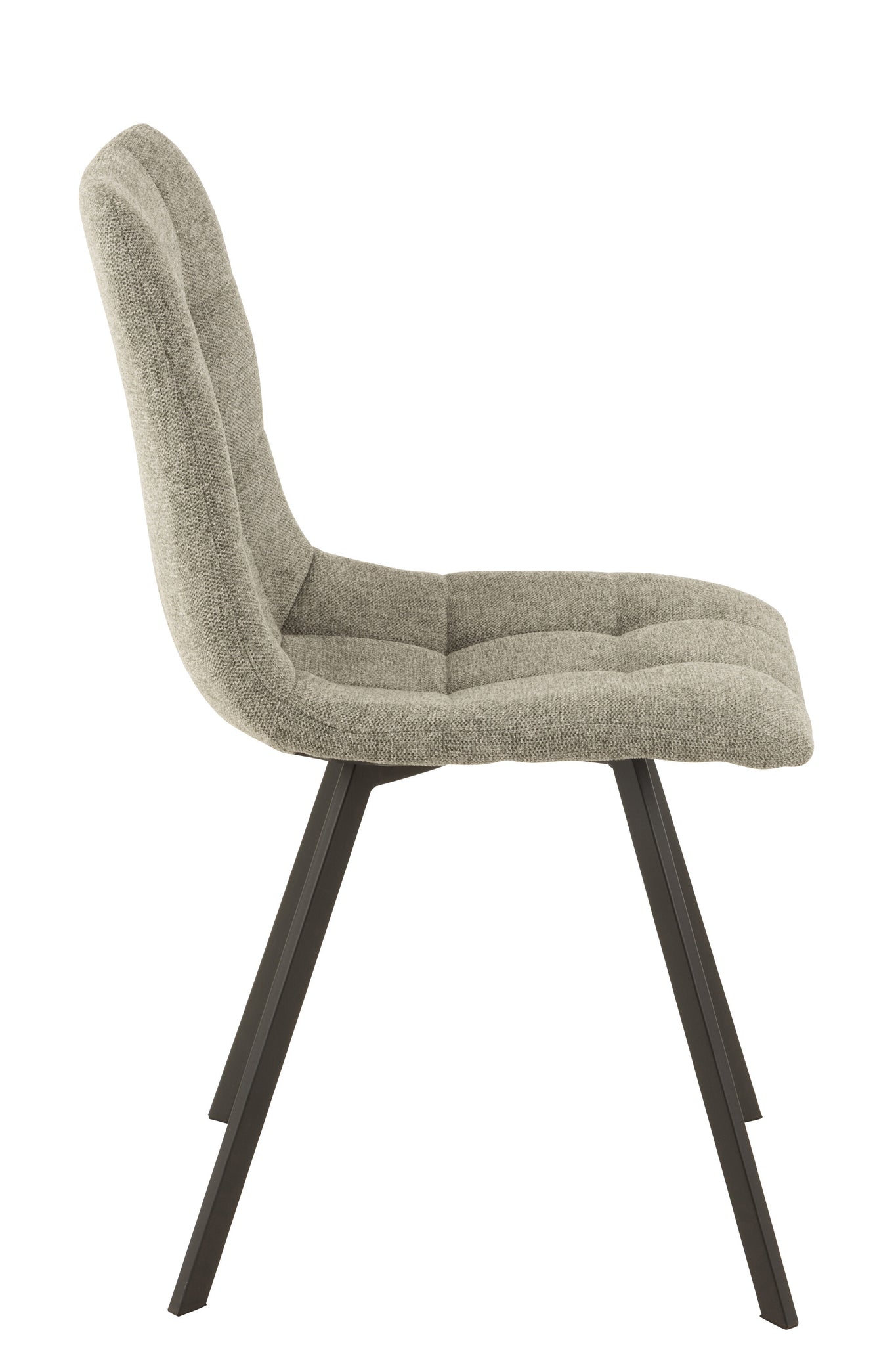 Chair Babette Textile/Metal Grey