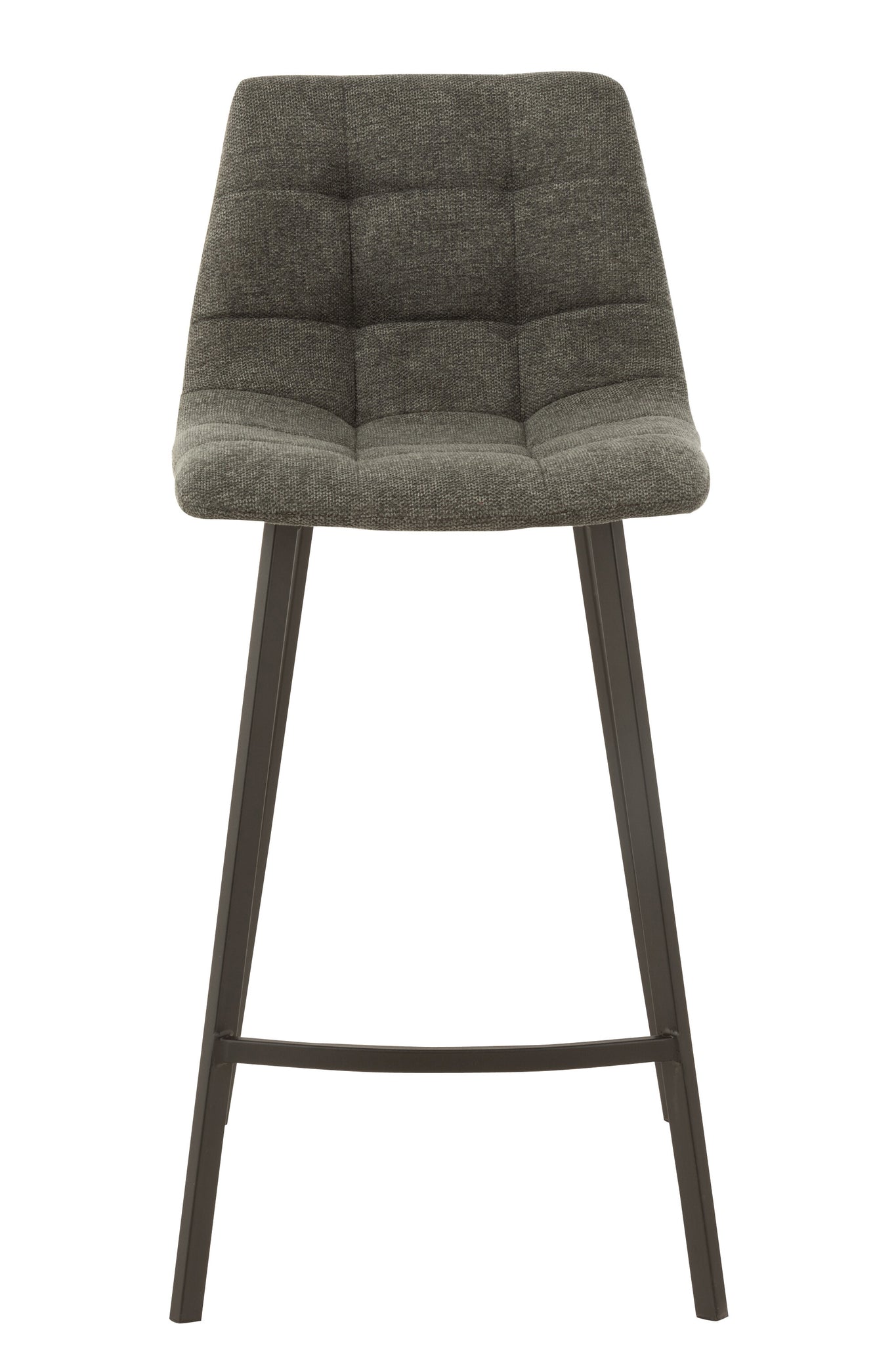 Barstool Stephane  Textile/Metal Dark Grey