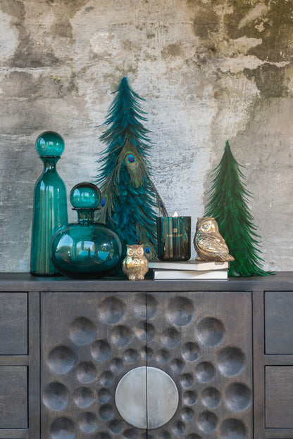 Closet Low Etnic 2Doors+6Drawers Mango Wood Brown