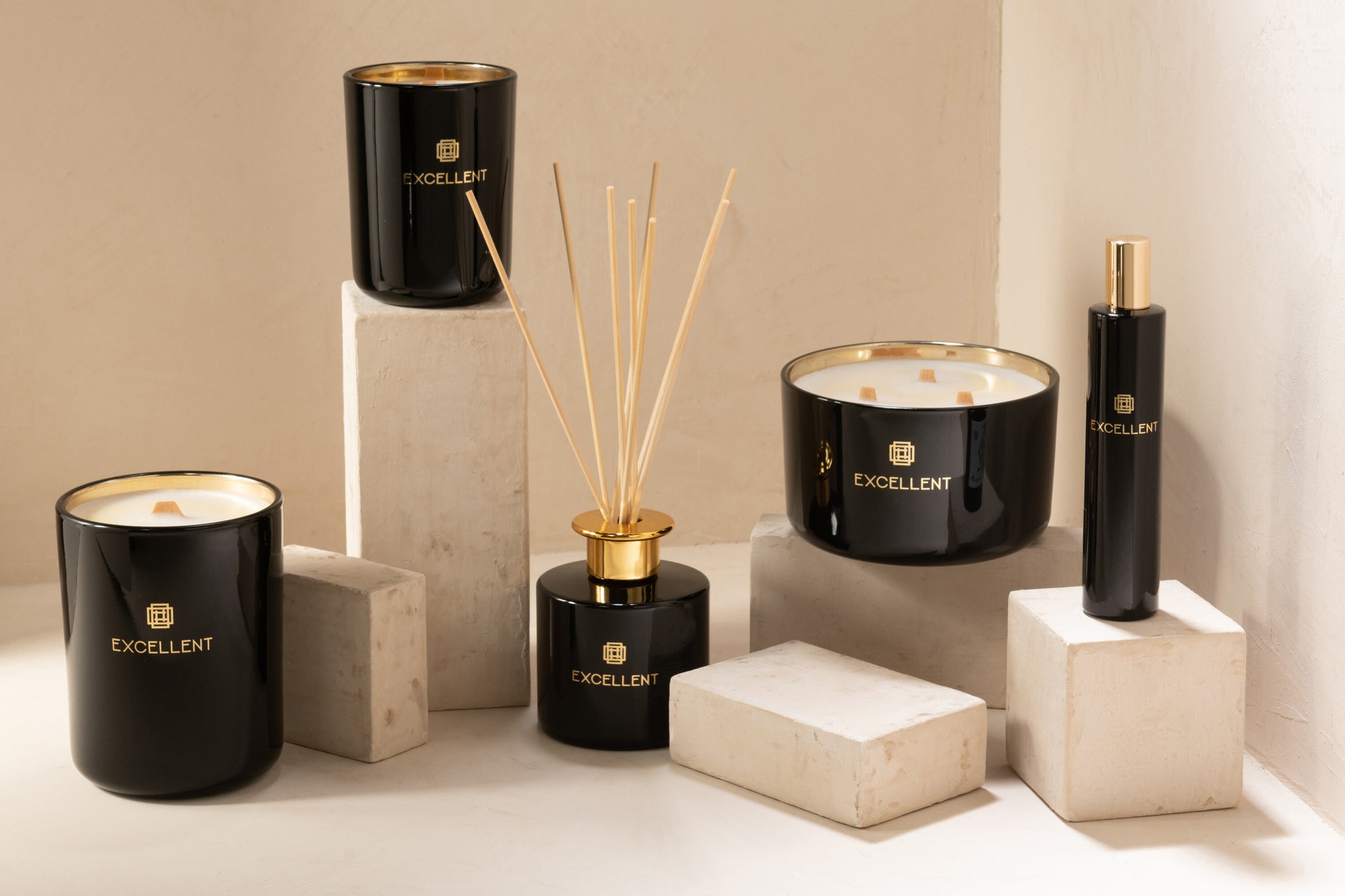 Scented Oil+Sticks Excellent Siberia Fir Black