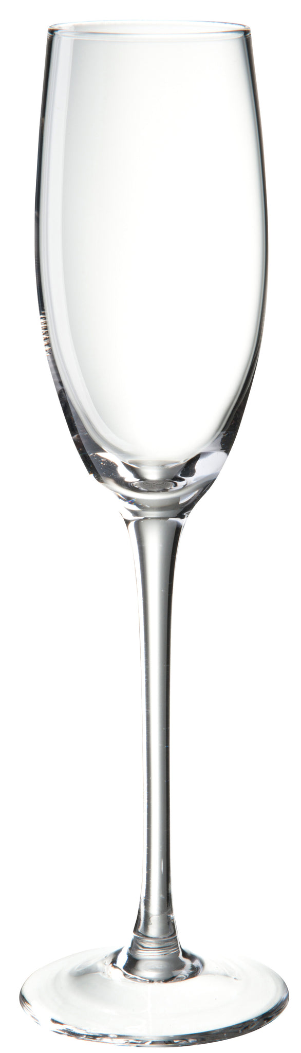 Geriffeltes Glas, transparent, 6 x 21 cm