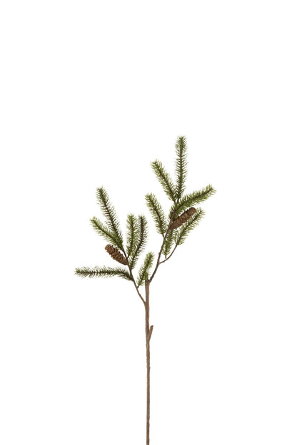 Branch Pinetree Plastic Green/Brown