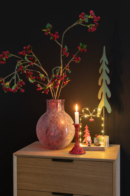 Branch Berries Fine Plastic Red/Green Medium