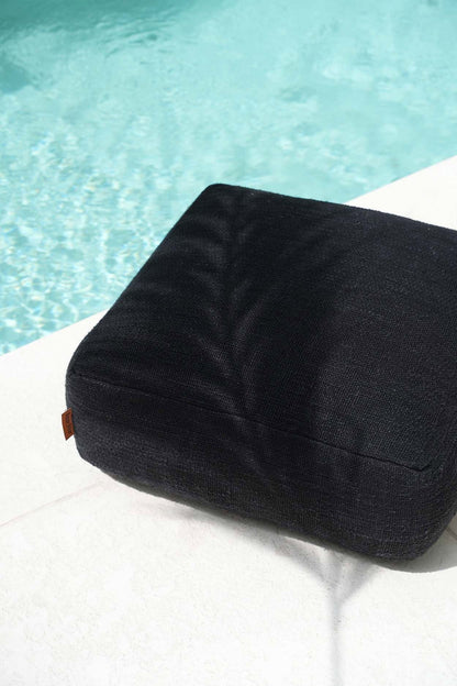 Der bequeme Pouf - Schwarz