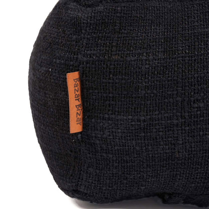 Der bequeme Pouf - Schwarz