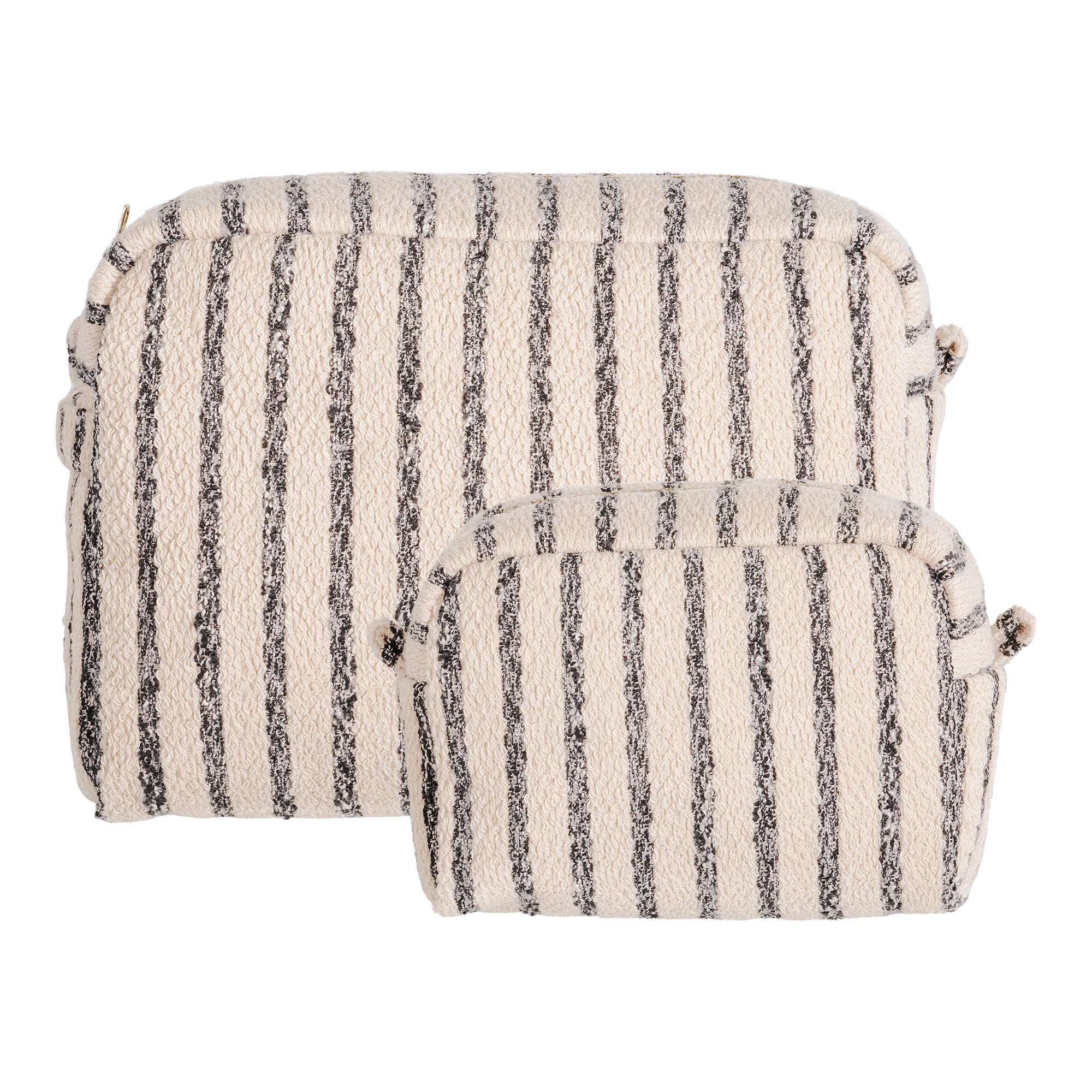 Nador Toilettentaschen – Toilettentaschen, Sandmix, 2er-Set