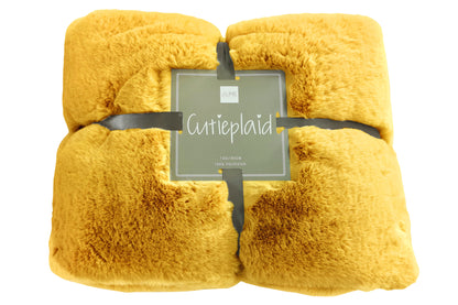 Plaid Cutie Polyester Ochre