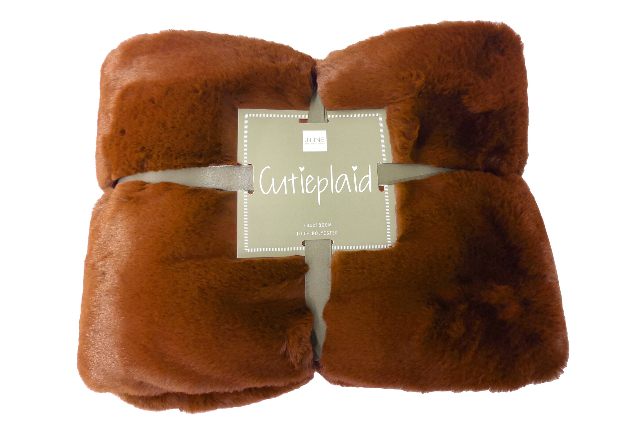 Plaid Cutie Polyester Sienna Brown