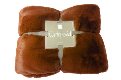 Plaid Cutie Polyester Sienna Brown