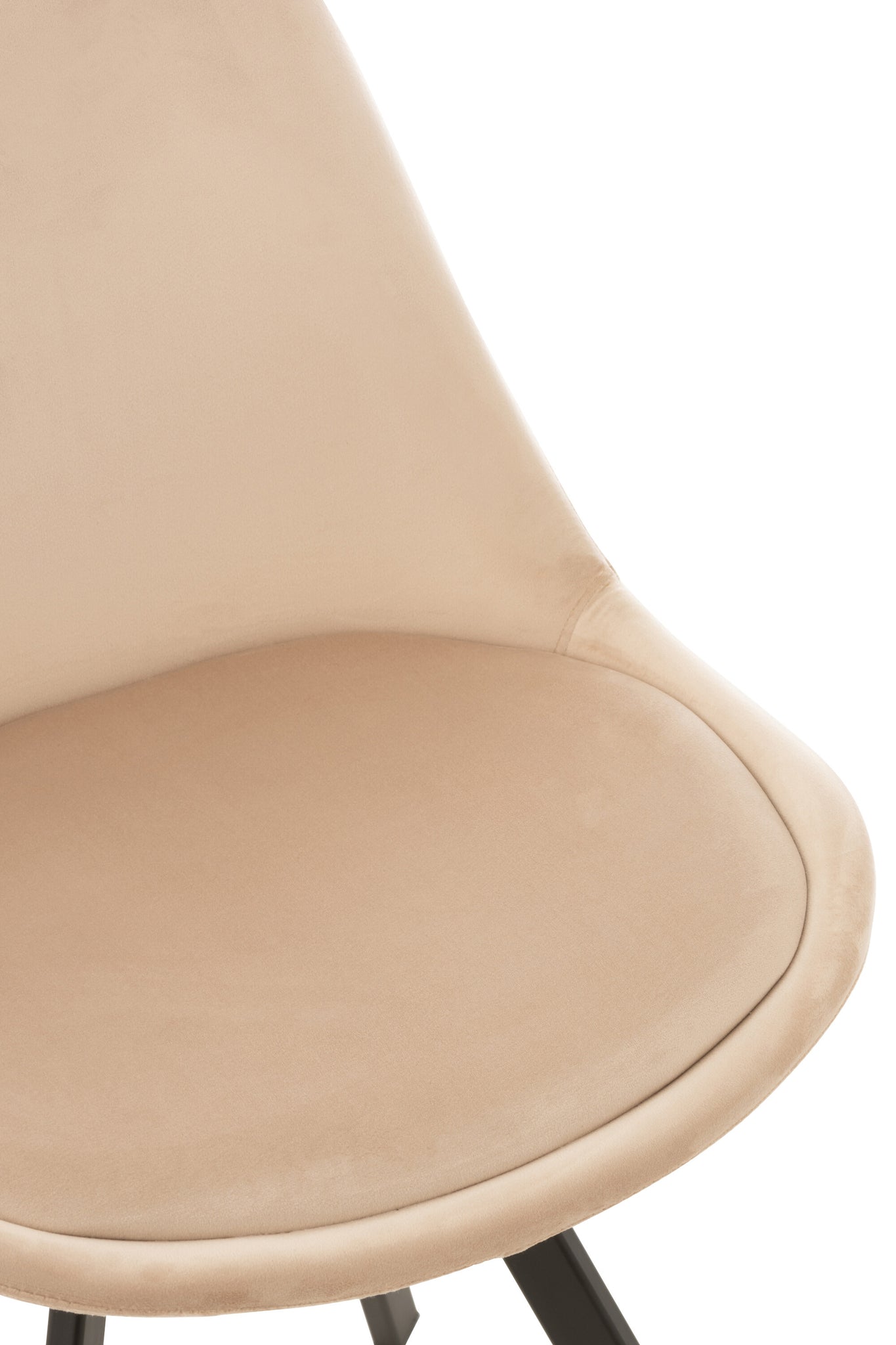 Chair Helene Metal/Textile Beige