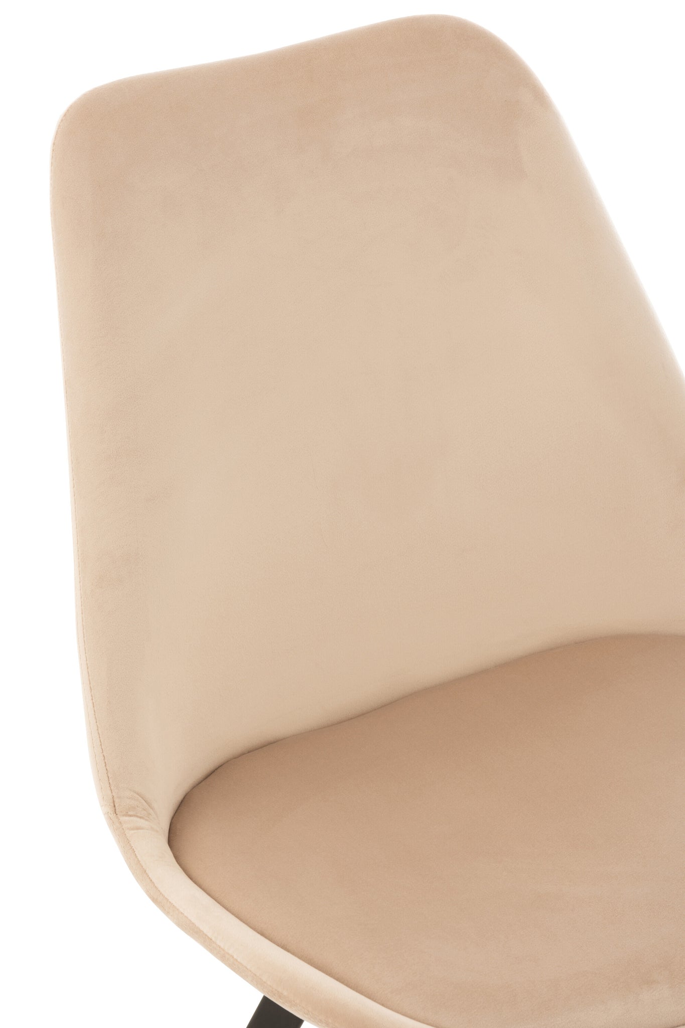 Chair Helene Metal/Textile Beige