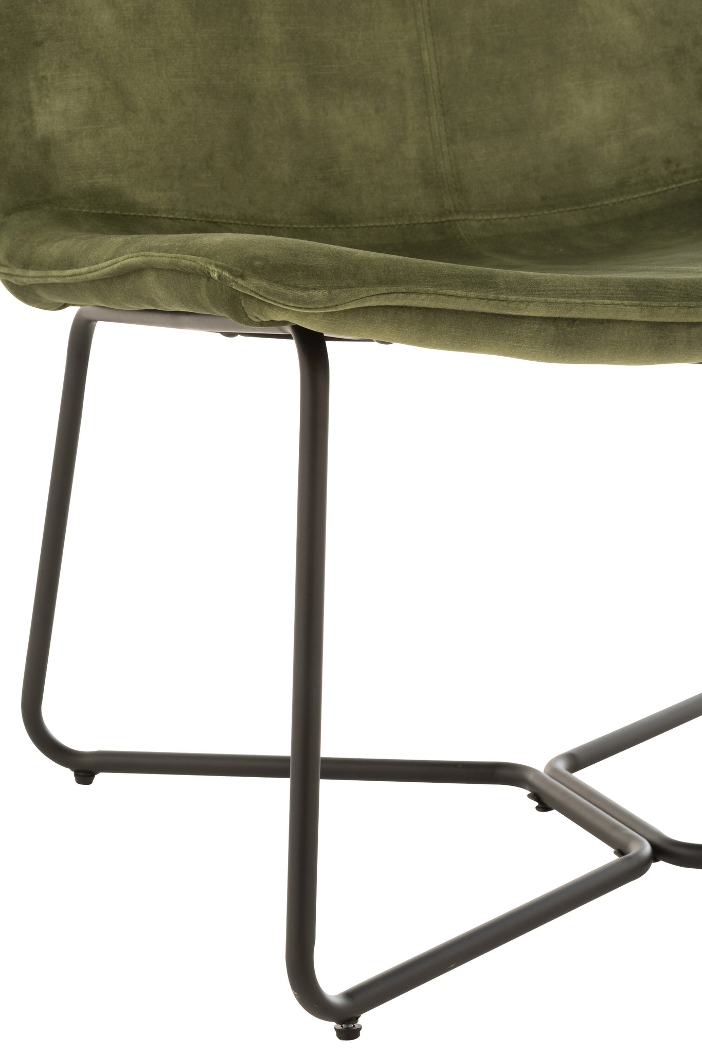 Lounge Chair Isabel Metal/Textile Green