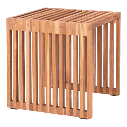 Pego Side Table - Side Table, teak, natural 40x40x40 cm