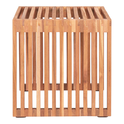 Pego Side Table - Side Table, teak, natural 40x40x40 cm